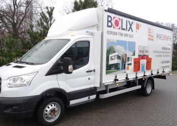 Skrzynie - Reklama na plandece